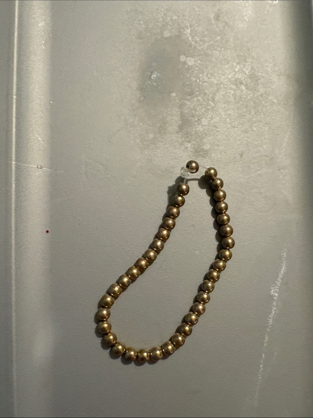 Hand Crafted Gold Beaded Bracelet - Women Jewelry